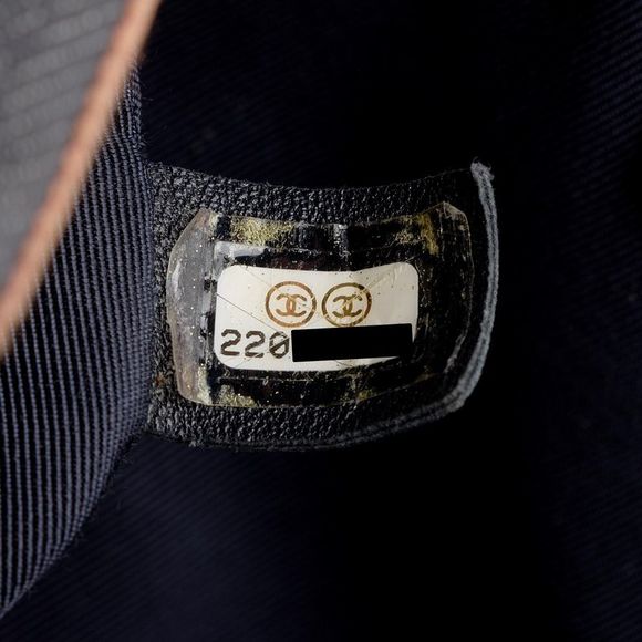 Chanel Pleated Denim Turtle Flap Bag - Picture 6 of 13